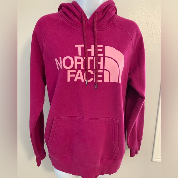 The North Face Tops - The North Face Fuchsia Hoodie